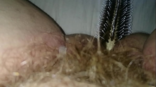 tooth brush in cock head