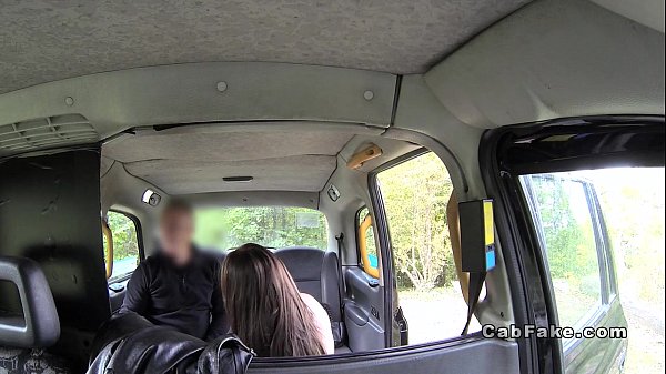 fake taxi slim lady in black sexy boots