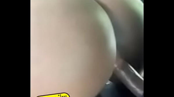 ebony bbw enjoys white cock in a car