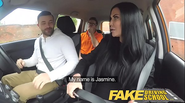 fake driving school lucky young lad seduced by his busty milf examiner